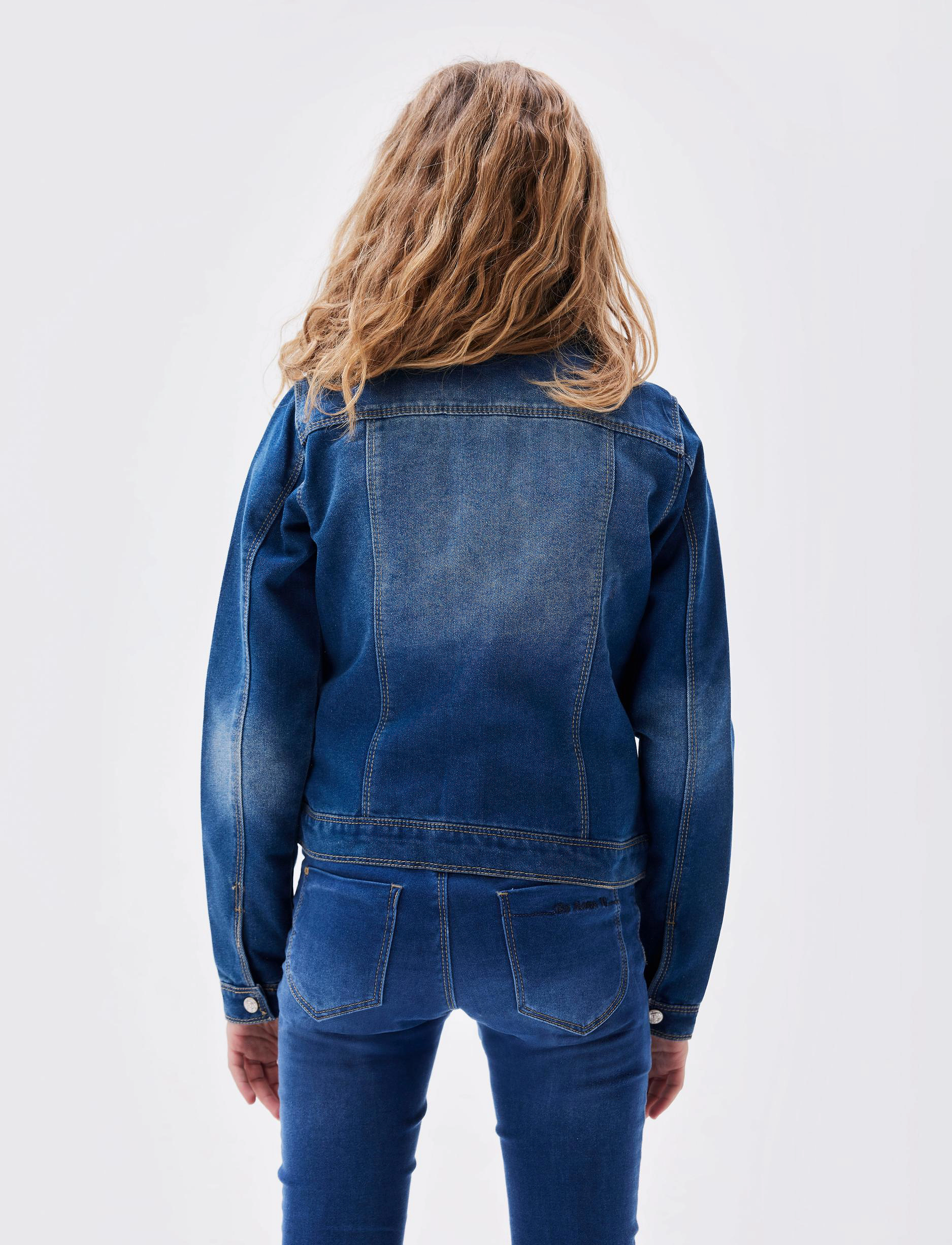 name it - NKFSTAR DNM JACKET 2210-SR NOOS - jeansjackor - medium blue denim - 3