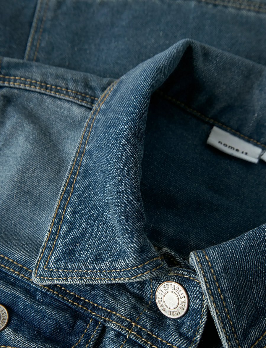 name it - NKFSTAR DNM JACKET 2210-SR NOOS - teksatagid - medium blue denim - 4