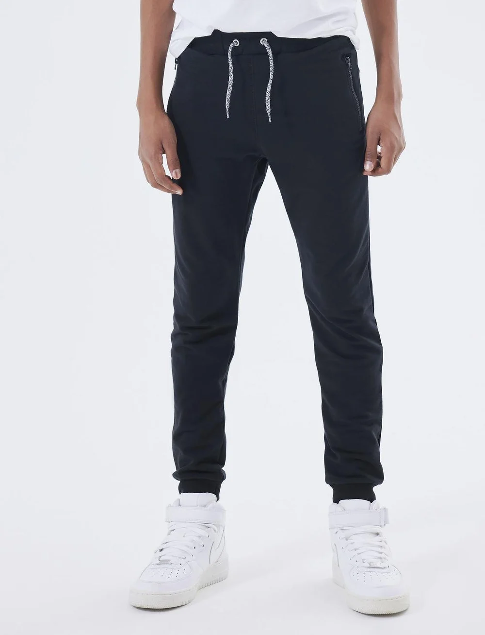 name it - NKMHONK  BRU SWE PANT NOOS - joggingbuxur - black - 0