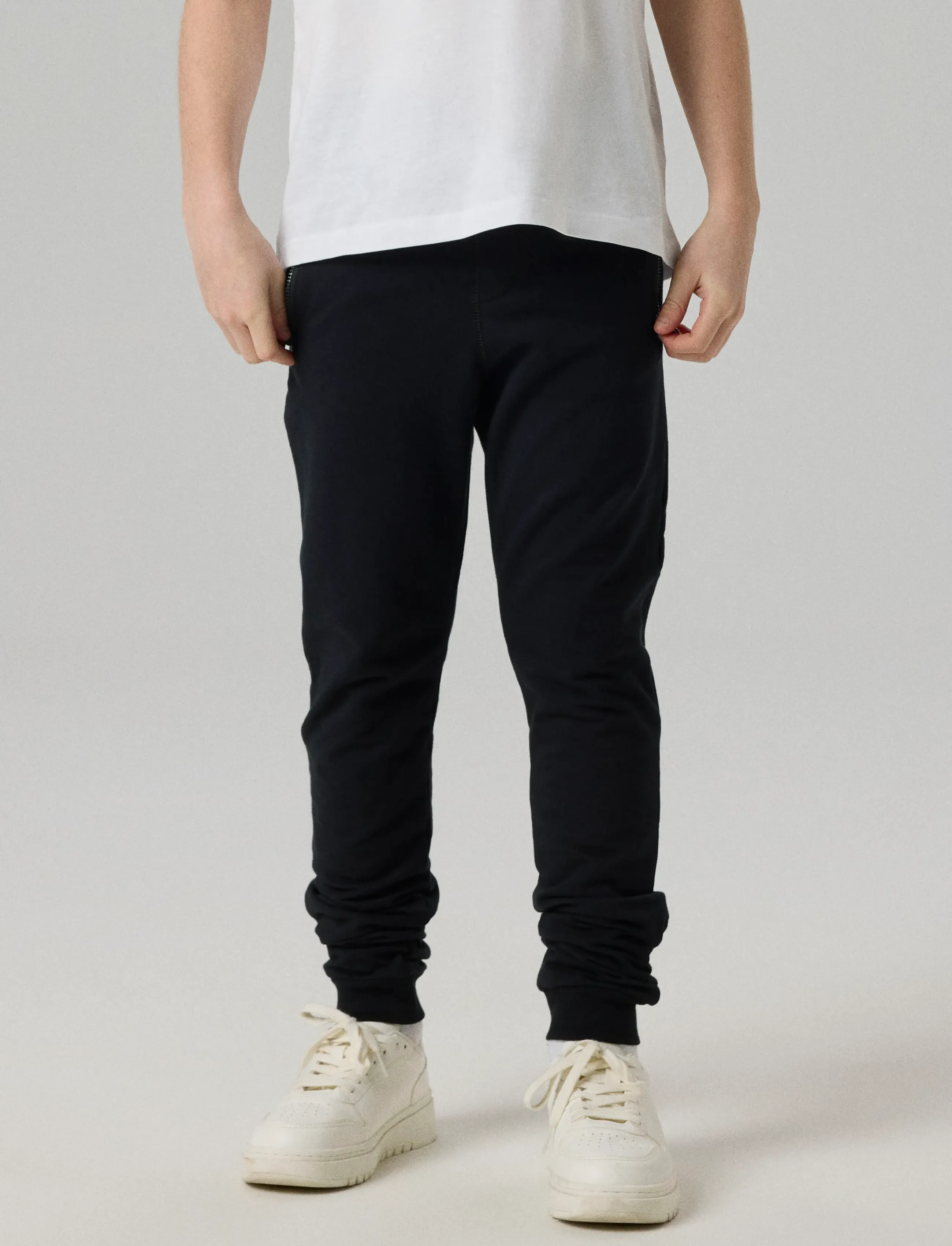 name it NKMHONK  BRU SWE PANT NOOS - Underdele - BLACK / black