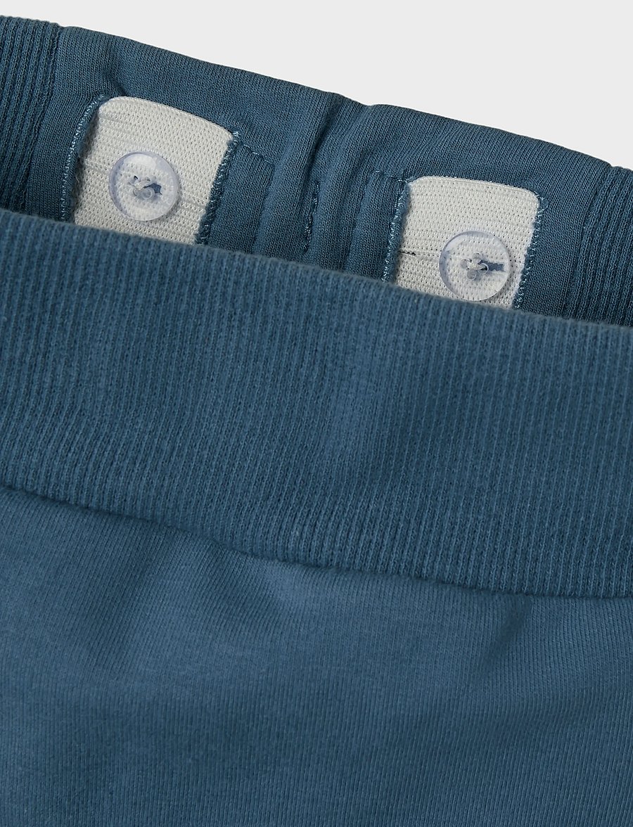 name it - NKMHONK BRU SWE PANT NOOS - mjukisbyxor - china blue - 2