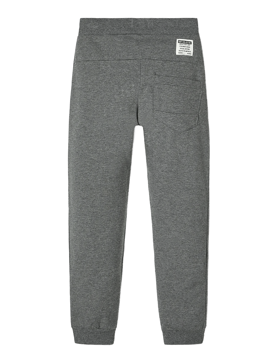 name it - NKMHONK BRU SWE PANT NOOS - jogginghosen - dark grey melange - 2