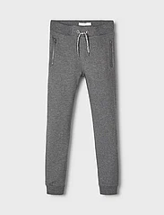 name it - NKMHONK  BRU SWE PANT NOOS - sweatpants - dark grey melange - 4