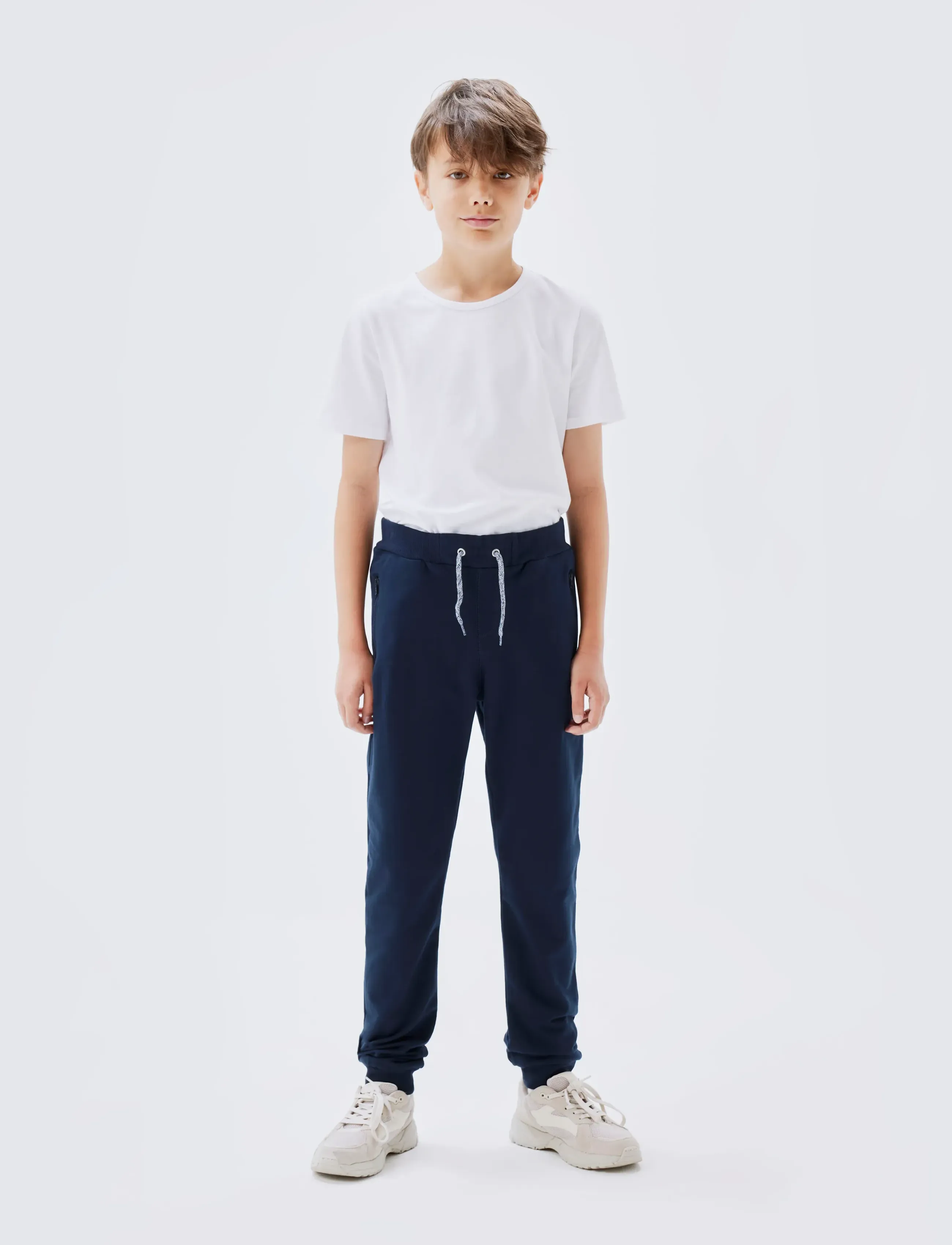name it - NKMHONK  BRU SWE PANT NOOS - dressipüksid - dark sapphire - 5