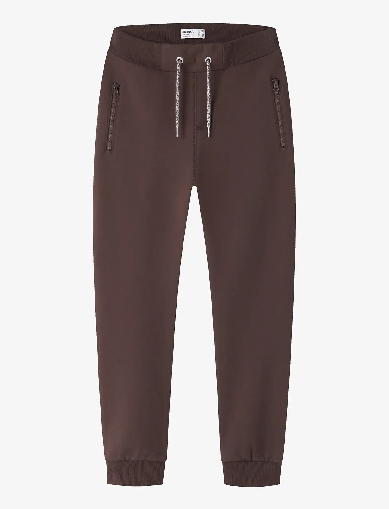 name it - NKMHONK  BRU SWE PANT NOOS - sweatpants - french roast - 0