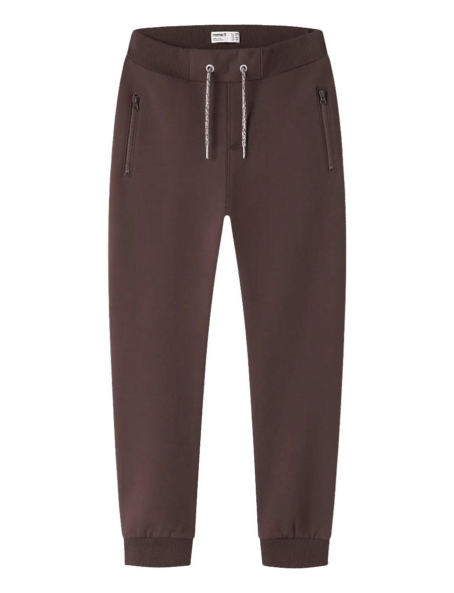 name it - NKMHONK BRU SWE PANT NOOS - jogginghosen - french roast - 0