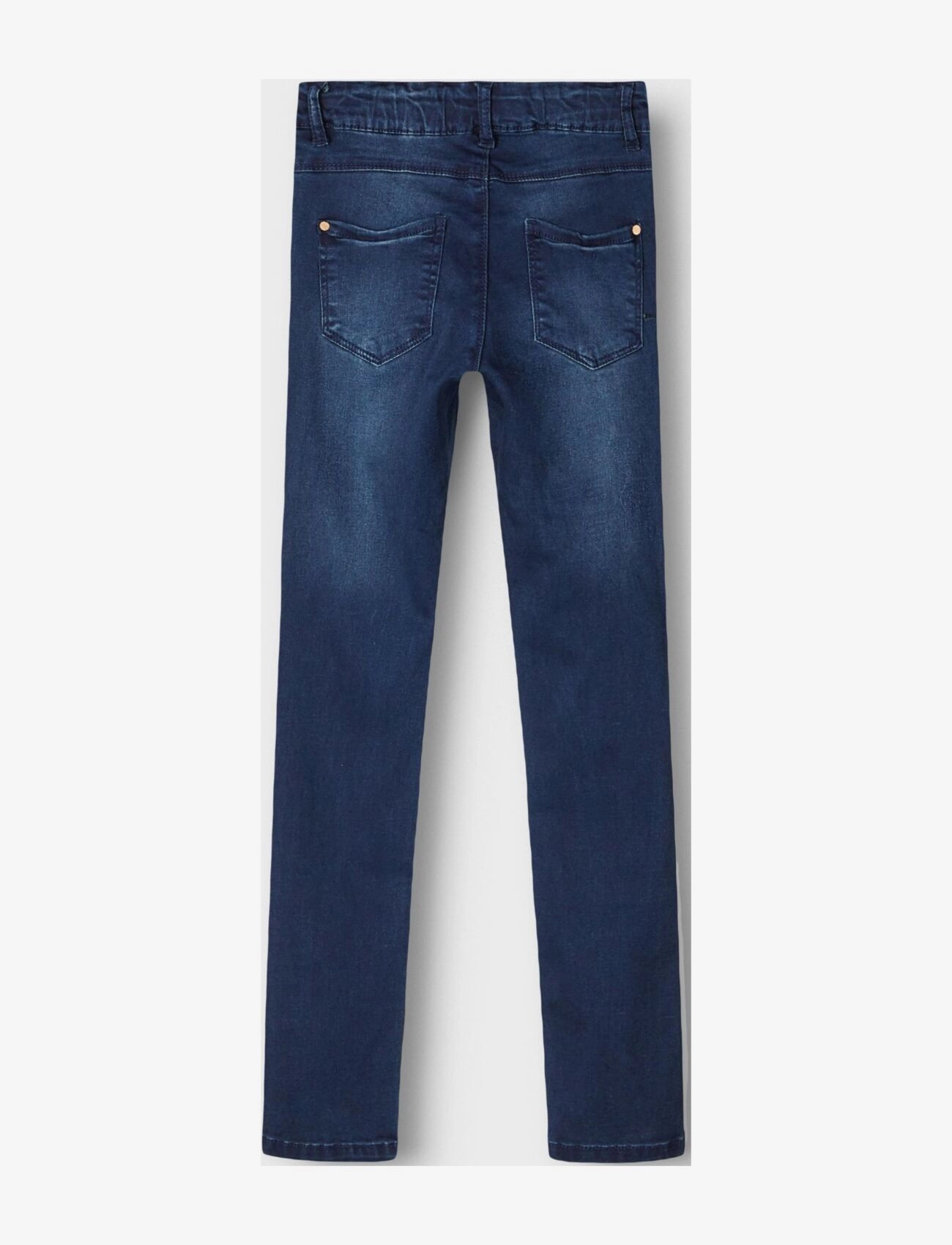 name it - NKFPOLLY DNMTRILLAS 3001 PANT NOOS - skinny jeans - dark blue denim - 2