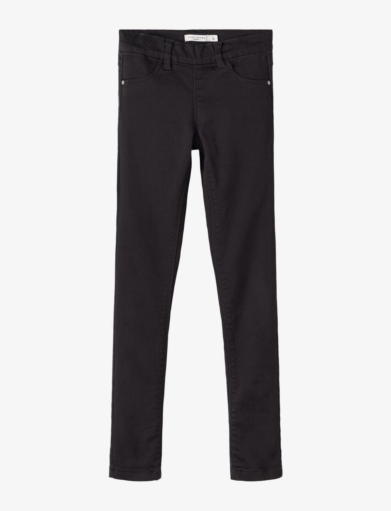 name it - NKFPOLLY SKINNY TWI LEGGING 1186-NA NOOS - black - 1