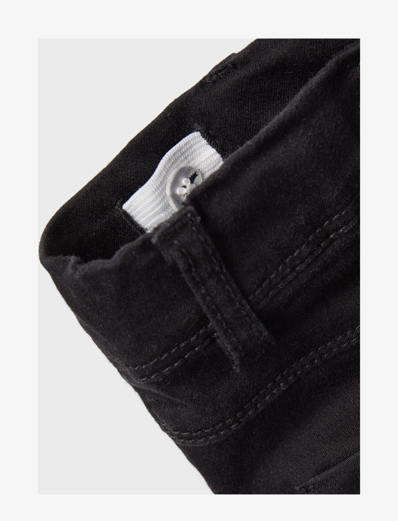 name it - NKFPOLLY SKINNY TWI LEGGING 1186-NA NOOS - black - 5