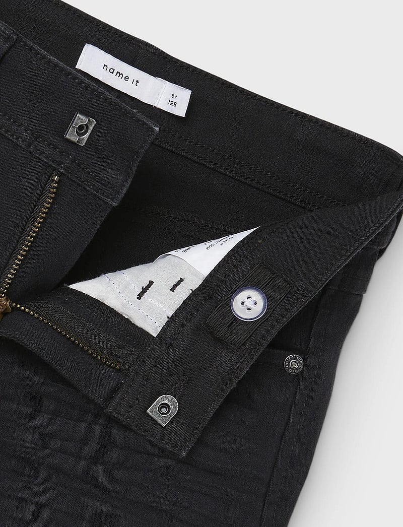 name it - NKMSILAS SLIM DNM L SHORTS 2272-TX NOOS - lühikesed teksapüksid - black denim - 3