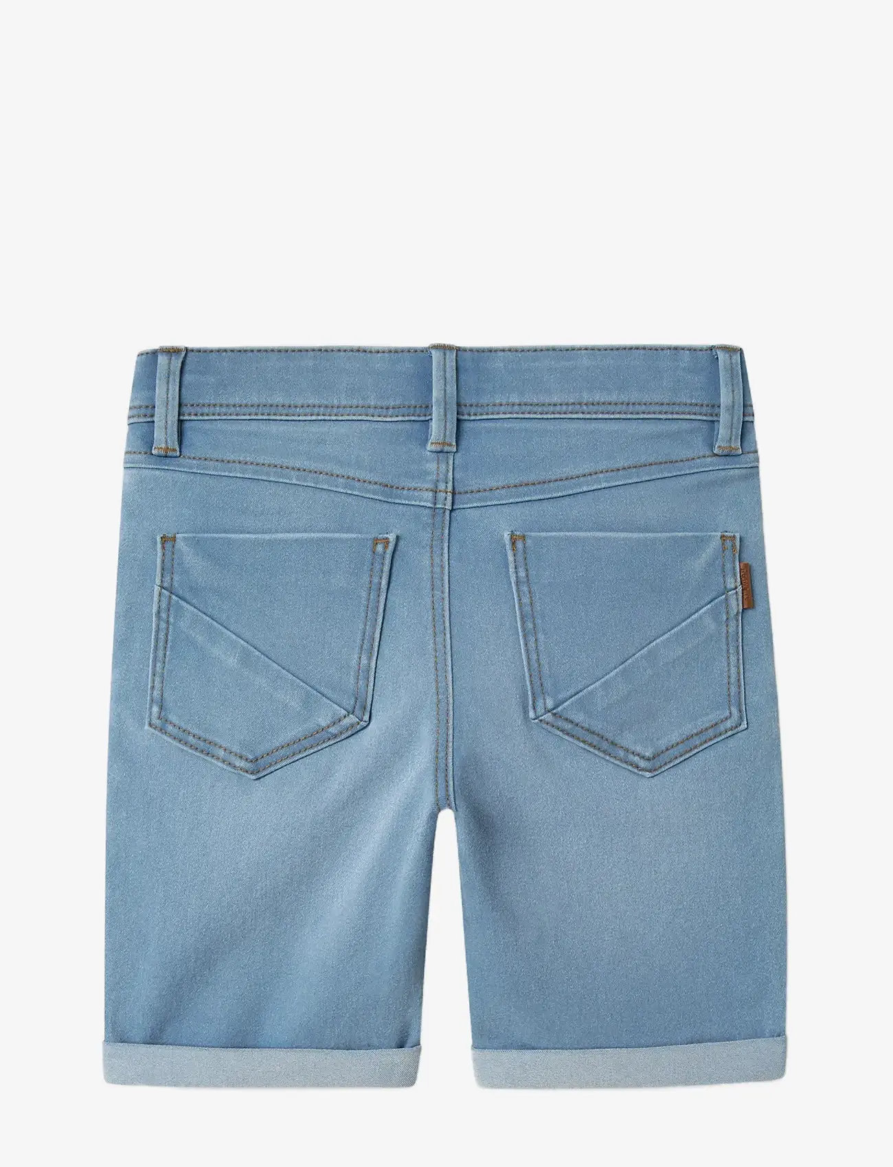 name it - NKMSILAS SLIM DNM L SHORTS 2272-TX NOOS - lühikesed teksapüksid - light blue denim - 2