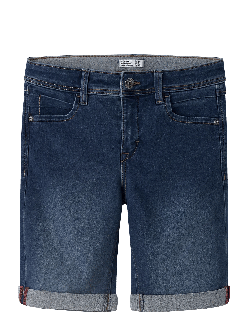 name it - NKMSILAS SLIM DNM L SHORTS 2272-TX NOOS - lühikesed teksapüksid - medium blue denim - 0