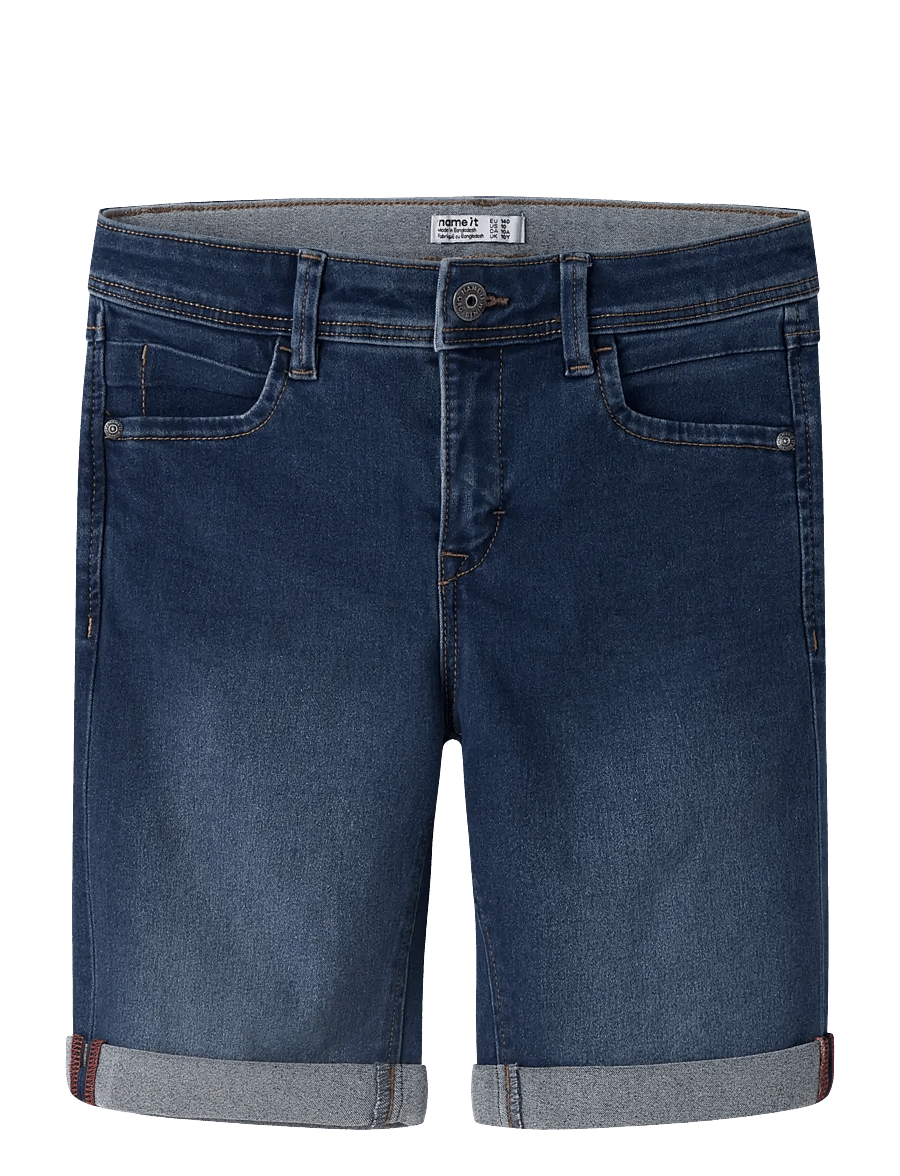 name it - NKMSILAS SLIM DNM L SHORTS 2272-TX NOOS - lühikesed teksapüksid - medium blue denim - 0