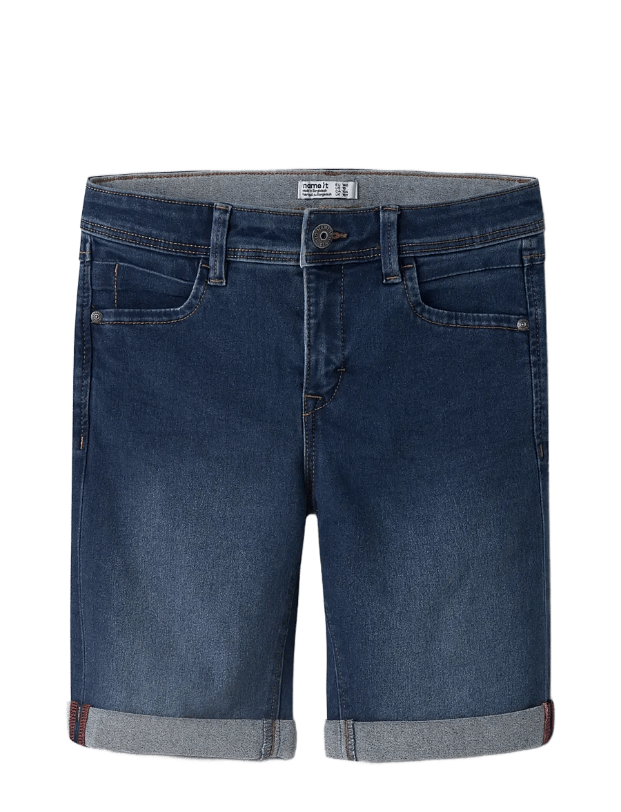 name it - NKMSILAS SLIM DNM L SHORTS 2272-TX NOOS - lühikesed teksapüksid - medium blue denim - 2