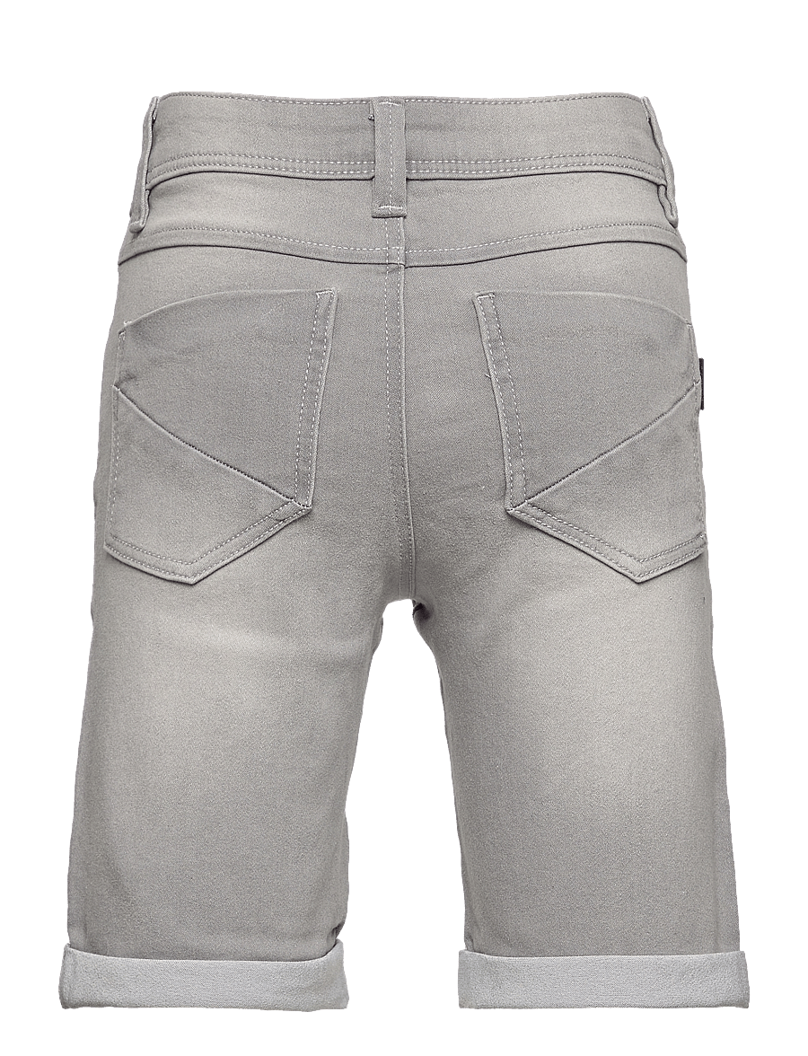 name it - NKMSILAS SLIM DNM L SHORTS 2272-TX NOOS - denimshorts - medium grey denim - 2
