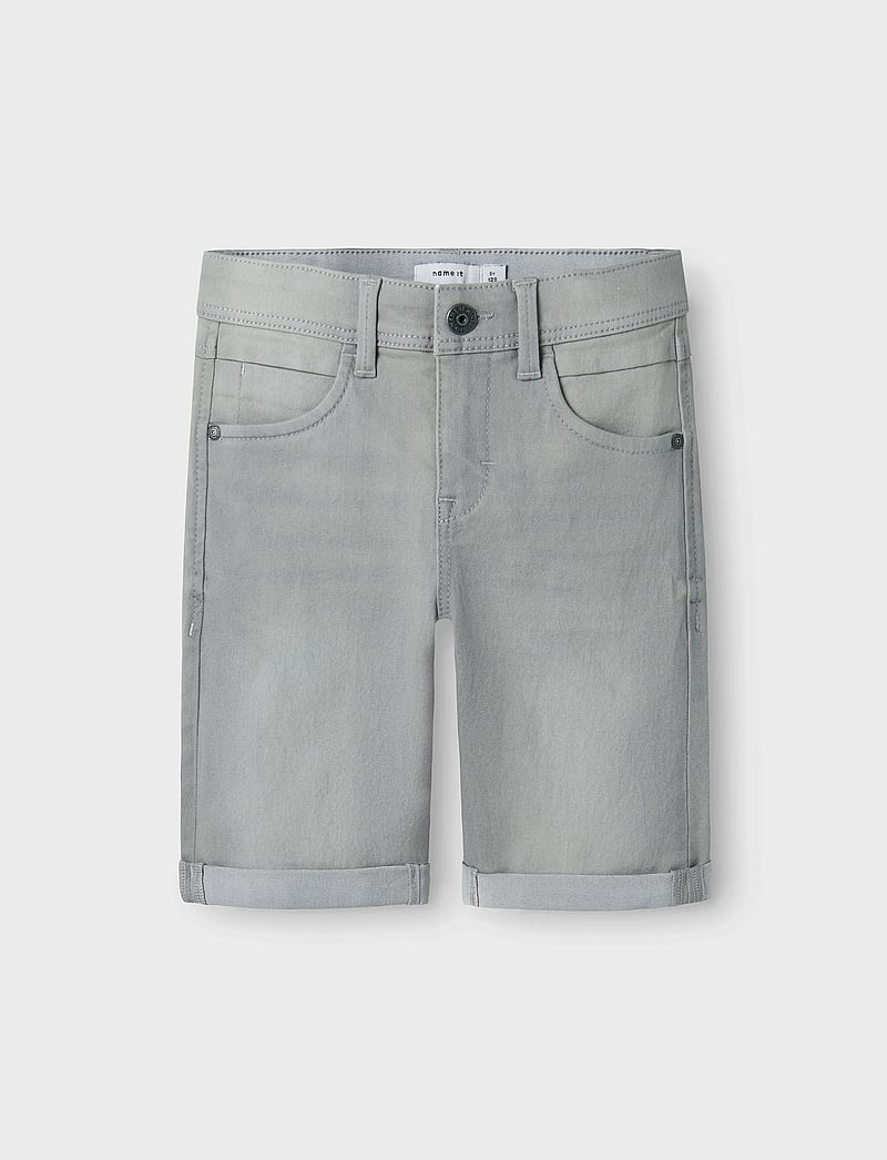 name it - NKMSILAS SLIM DNM L SHORTS 2272-TX NOOS - denimshorts - medium grey denim - 5