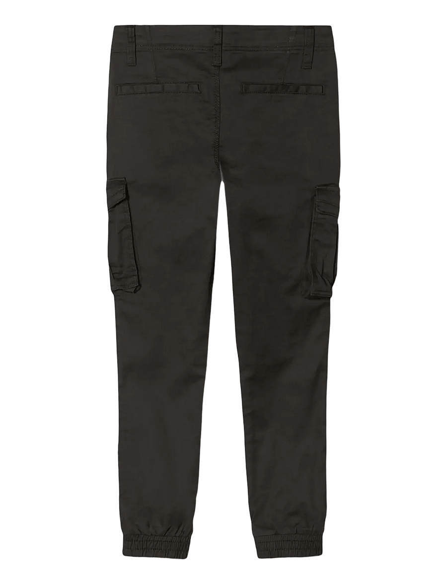 name it - NKMRYAN CARGO R TWI PANT 2222-BA NOOS - cargobyxor - black - 2