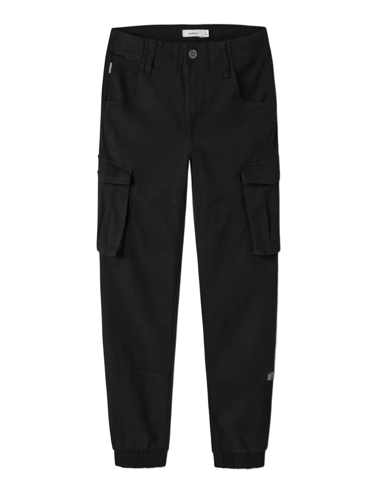 name it - NKMRYAN CARGO R TWI PANT 2222-BA NOOS - cargobukser - black - 3