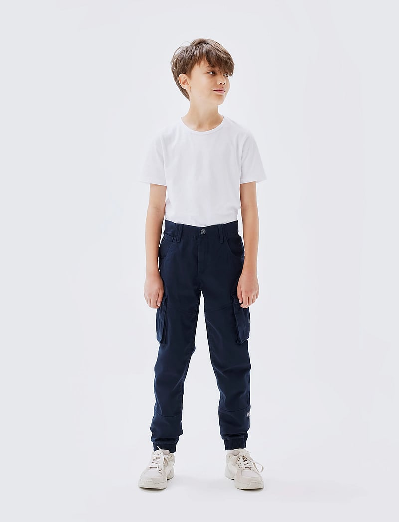 name it - NKMRYAN CARGO R TWI PANT 2222-BA NOOS - kargopüksid - dark sapphire - 0