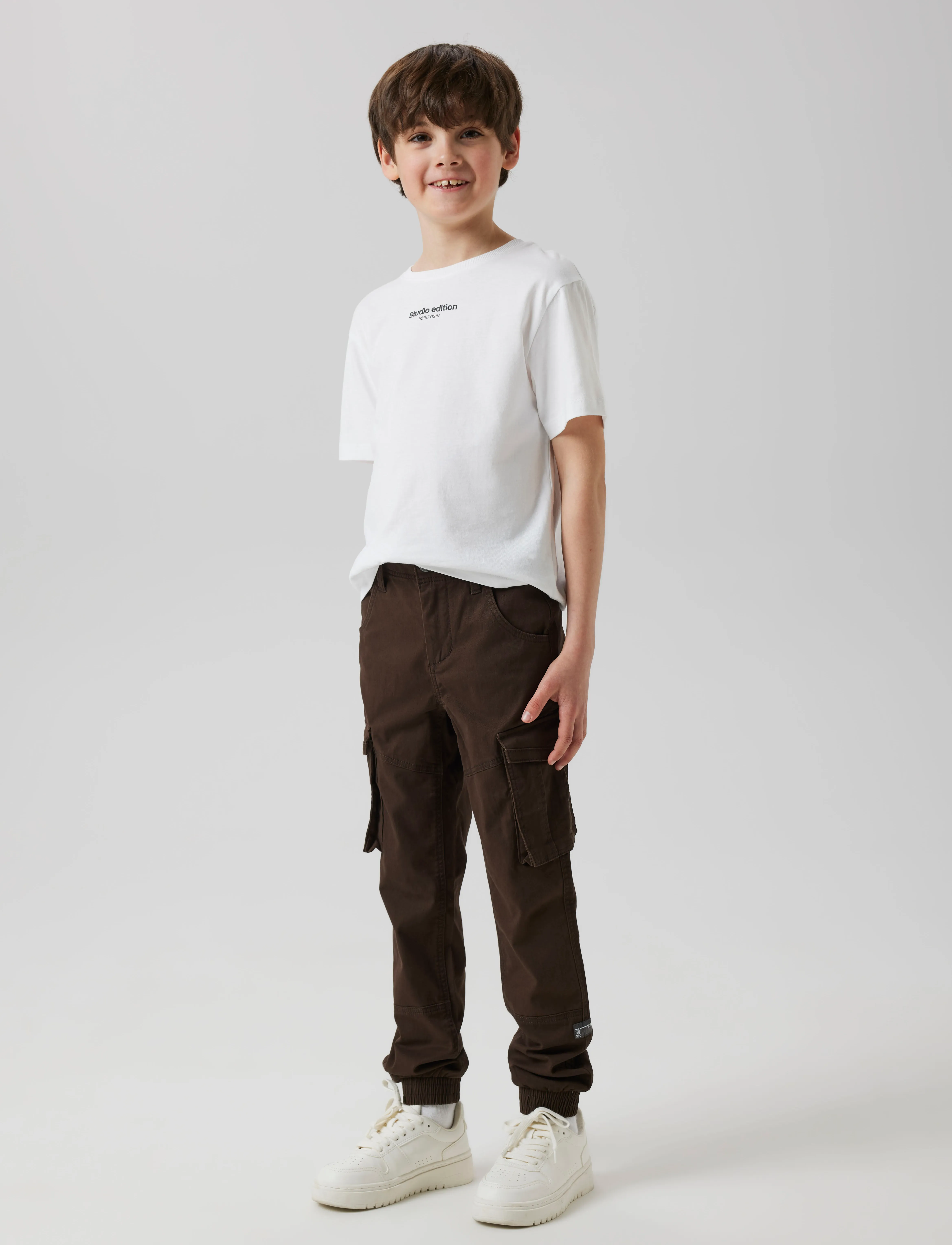 name it - NKMRYAN CARGO R TWI PANT 2222-BA NOOS - cargobukser - delicioso - 4