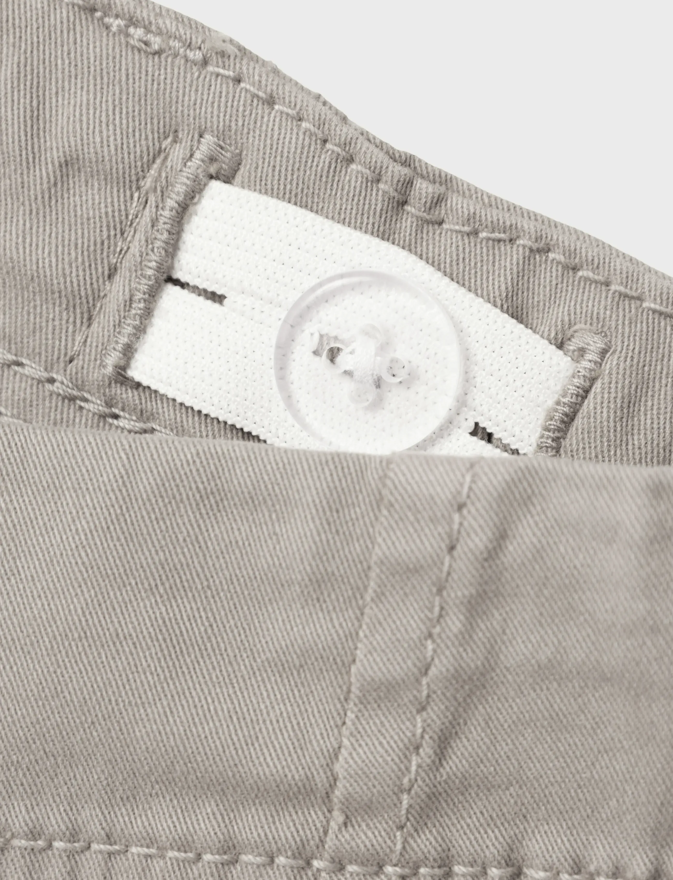 name it - NKMRYAN CARGO R TWI PANT 2222-BA NOOS - cargobukser - elephant skin - 4