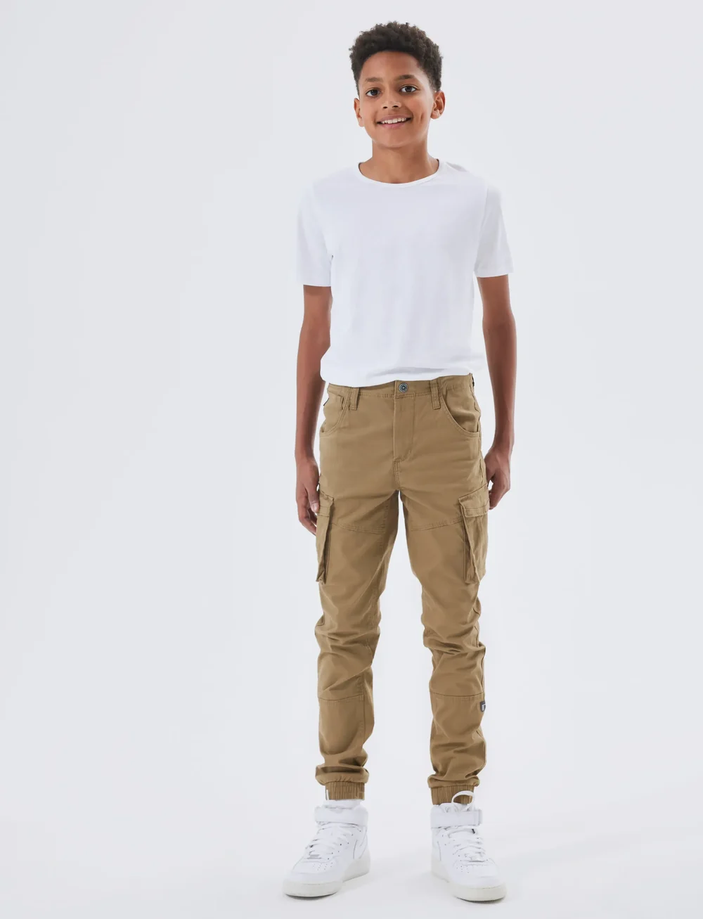 name it - NKMRYAN CARGO R TWI PANT 2222-BA NOOS - cargobukser - kelp - 4