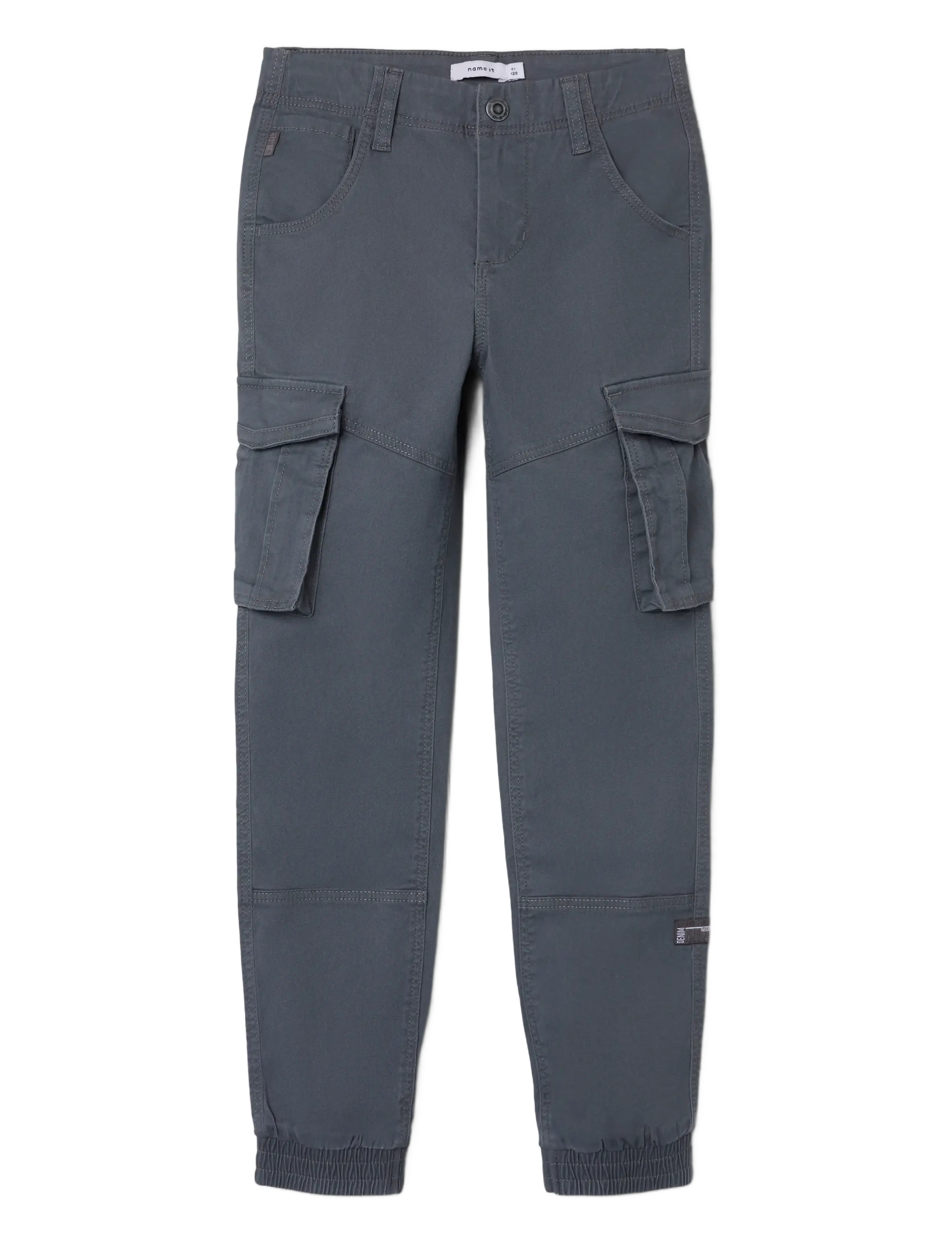 name it NKMRYAN CARGO R TWI PANT 2222-BA NOOS - Cargobyxor - LAVA SMOKE / grey