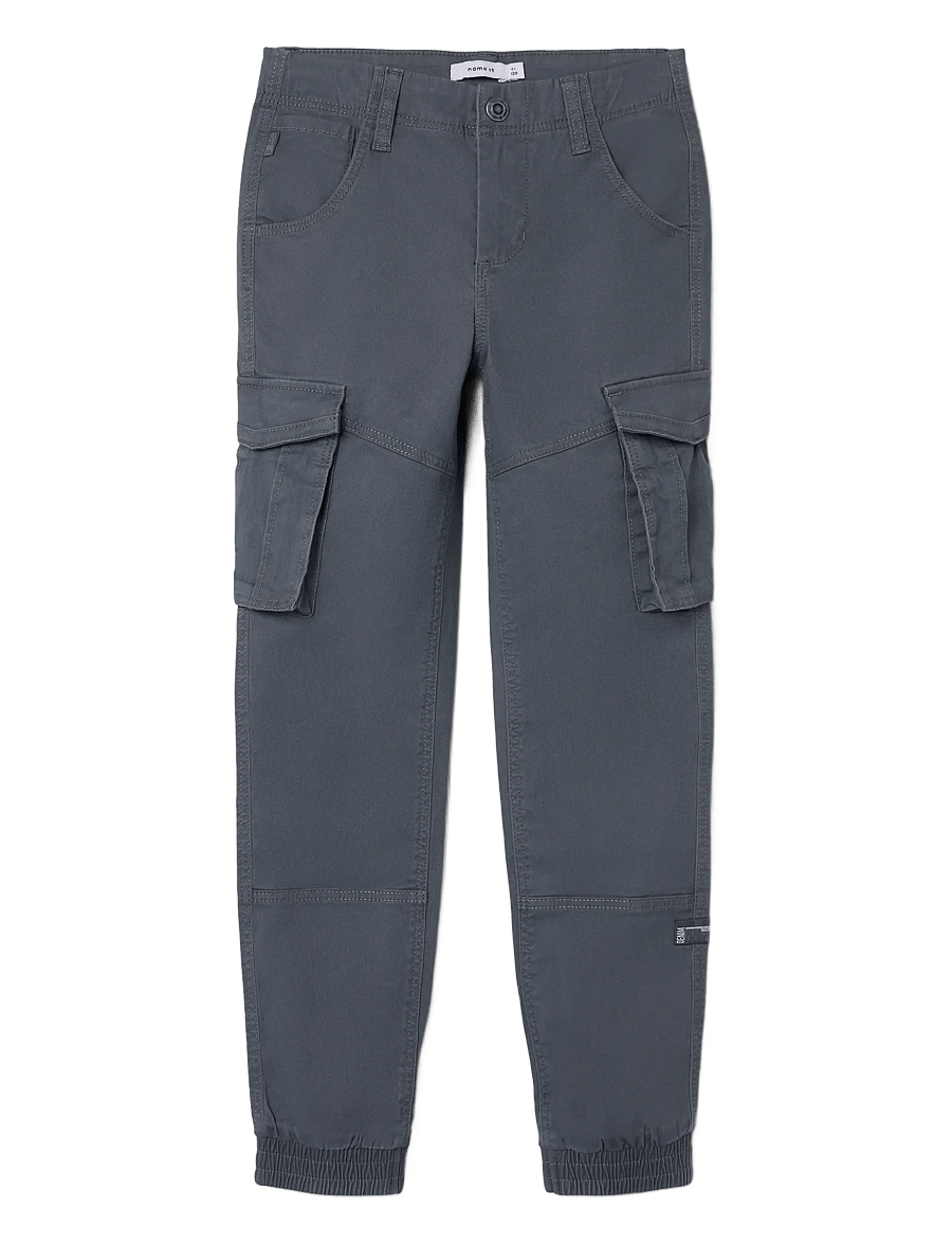 name it - NKMRYAN CARGO R TWI PANT 2222-BA NOOS - kargopüksid - lava smoke - 1