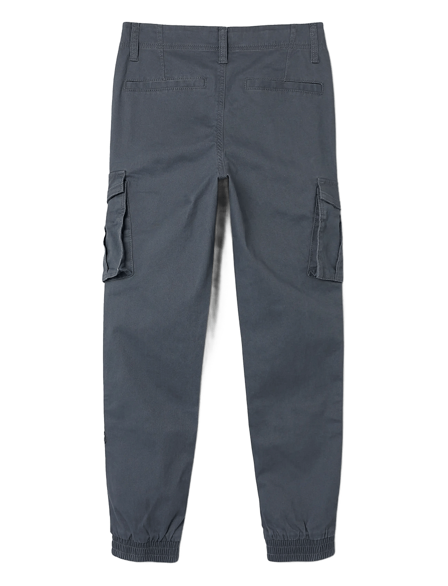 name it - NKMRYAN CARGO R TWI PANT 2222-BA NOOS - kargopüksid - lava smoke - 2