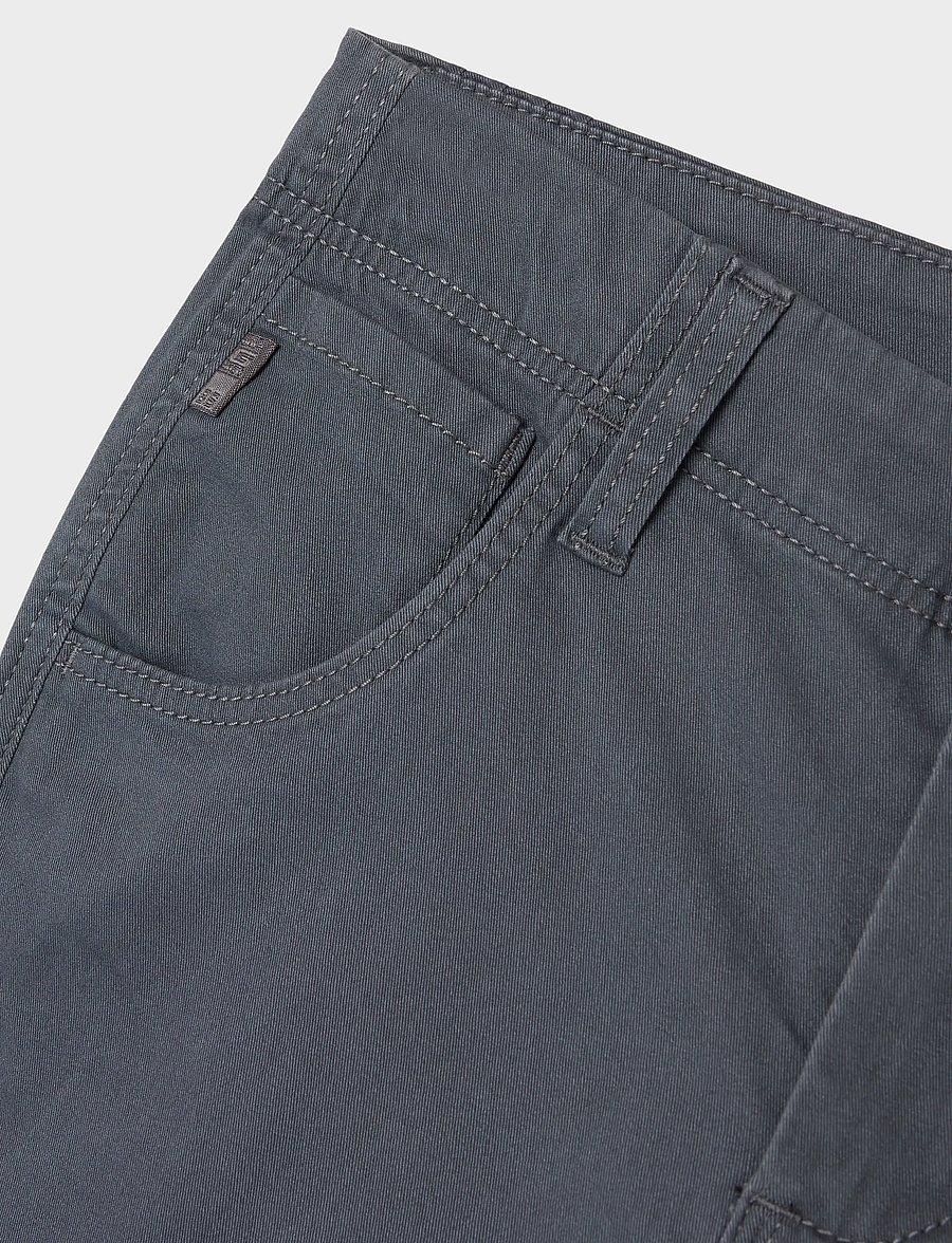 name it - NKMRYAN CARGO R TWI PANT 2222-BA NOOS - kargopüksid - lava smoke - 5