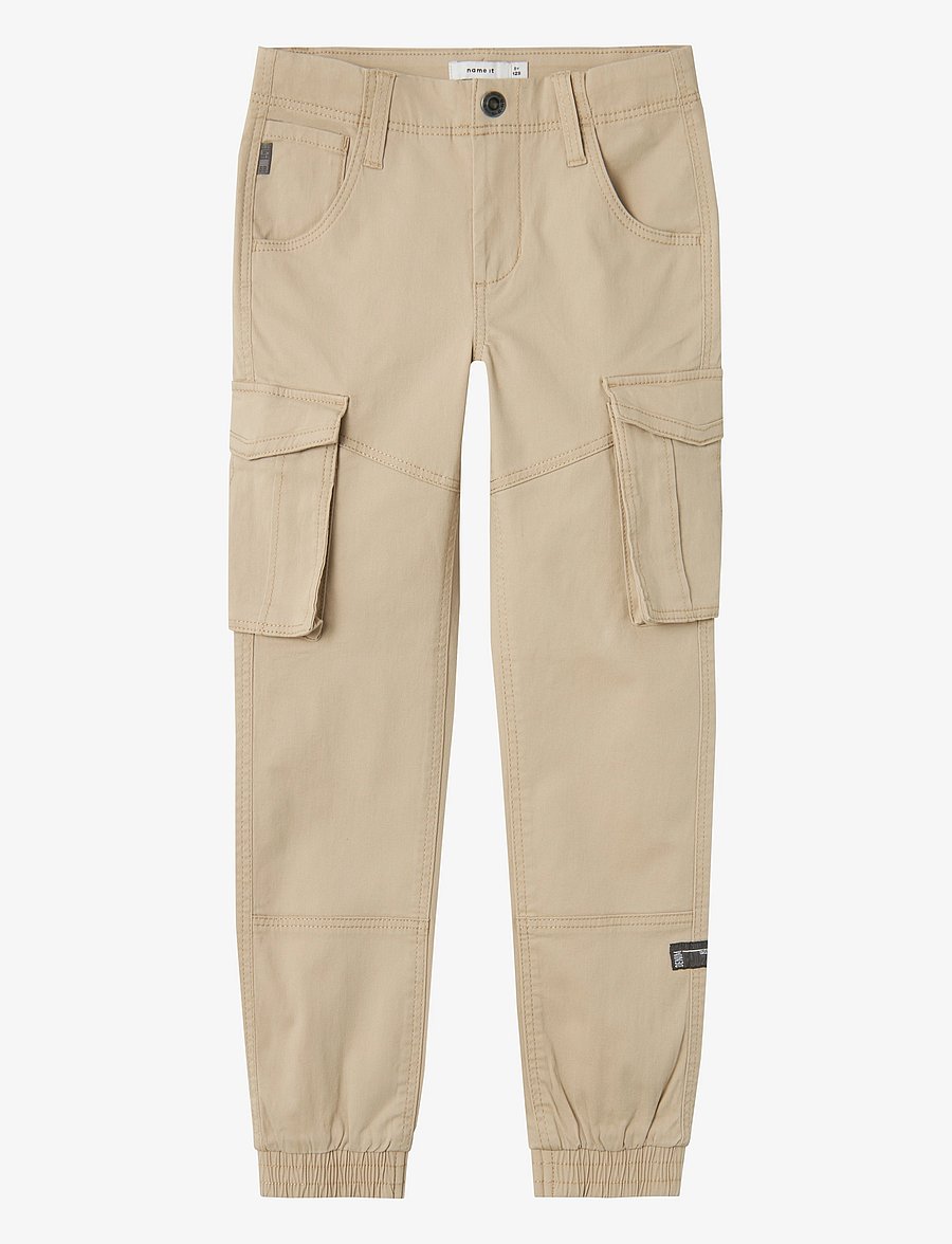 name it - NKMRYAN CARGO R TWI PANT 2222-BA NOOS - kargopüksid - oxford tan - 0