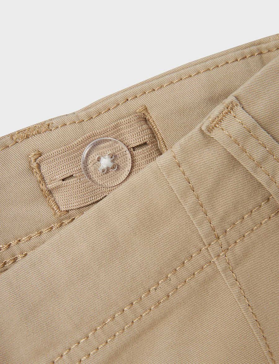 name it - NKMRYAN CARGO R TWI PANT 2222-BA NOOS - kargopüksid - oxford tan - 3