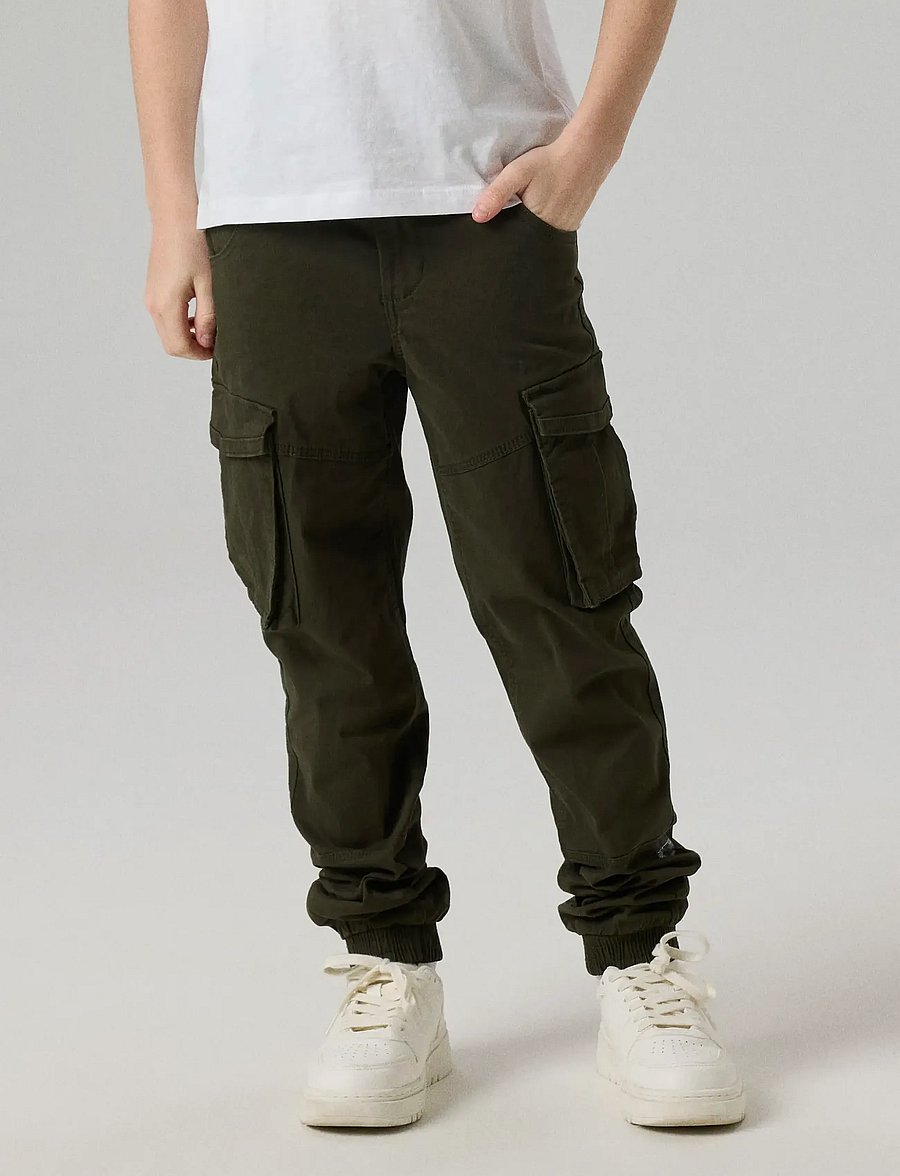 name it - NKMRYAN CARGO R TWI PANT 2222-BA NOOS - cargobyxor - rosin - 3