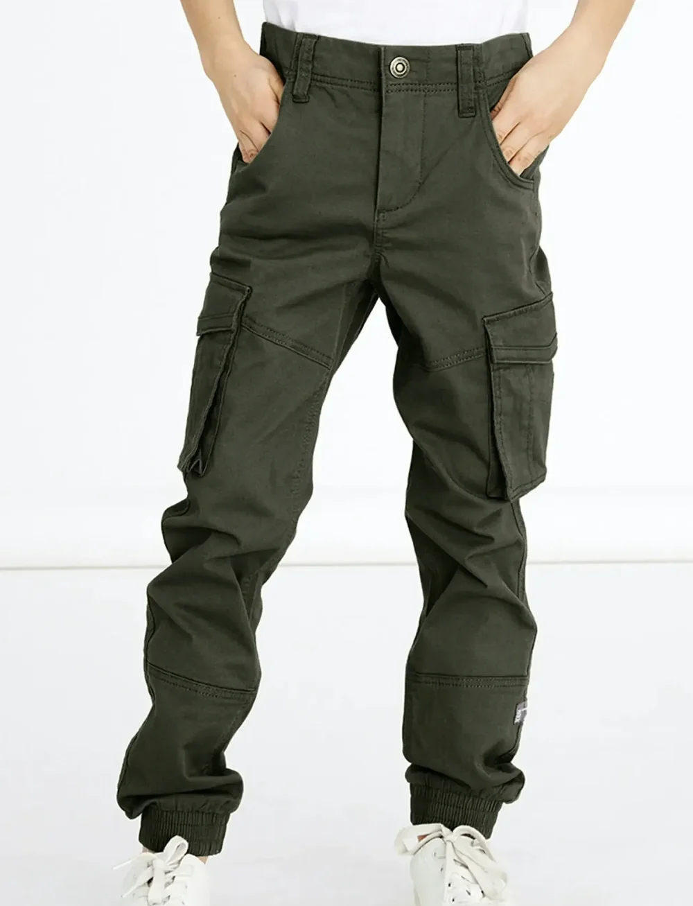 name it - NKMRYAN CARGO R TWI PANT 2222-BA NOOS - reisitaskuhousut - rosin - 0