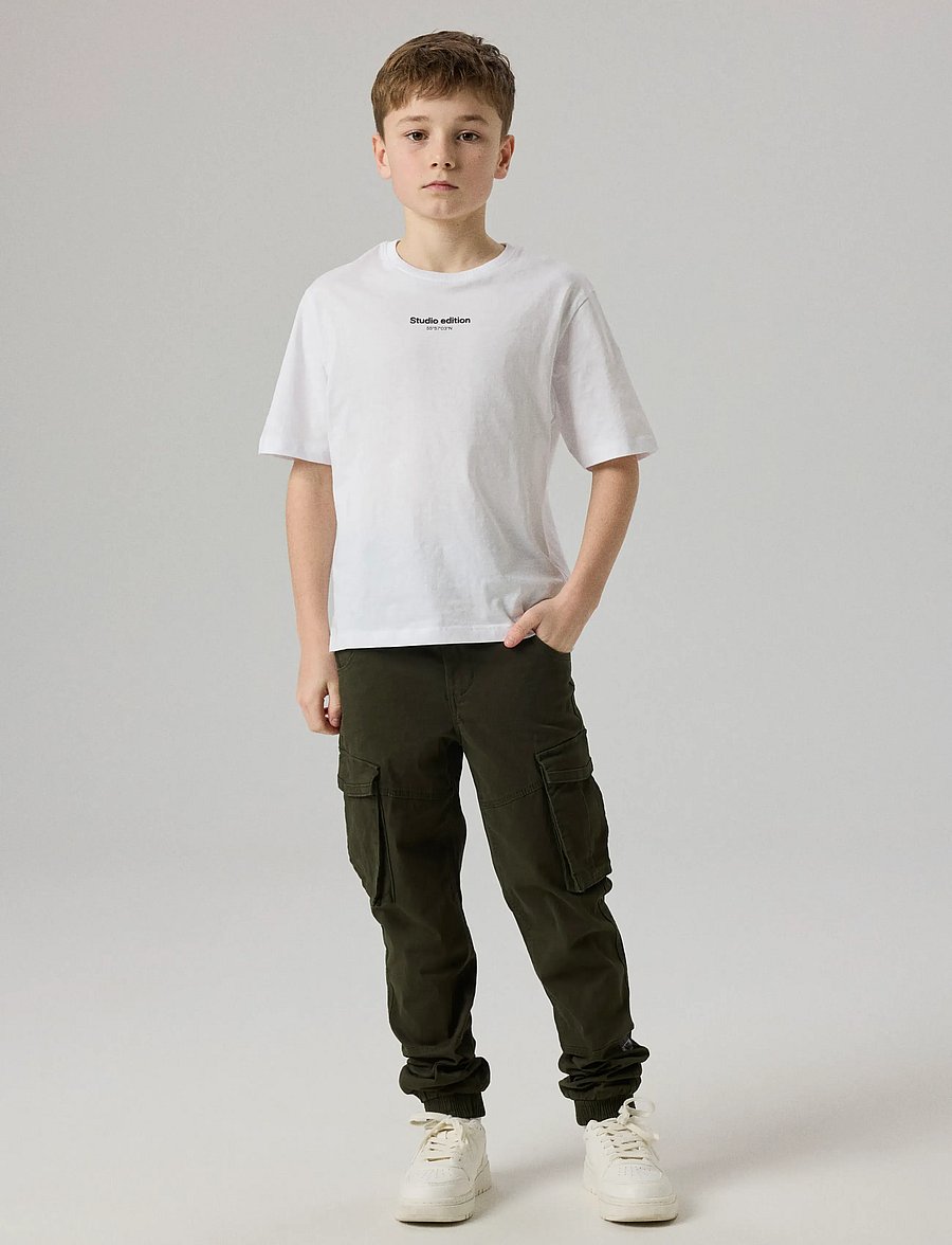 name it - NKMRYAN CARGO R TWI PANT 2222-BA NOOS - cargobyxor - rosin - 0