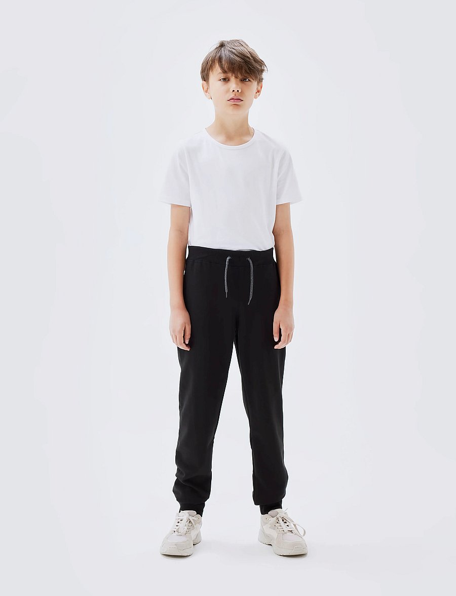 name it - NKMSWEAT PANT BRU NOOS - jogginghosen - black - 3