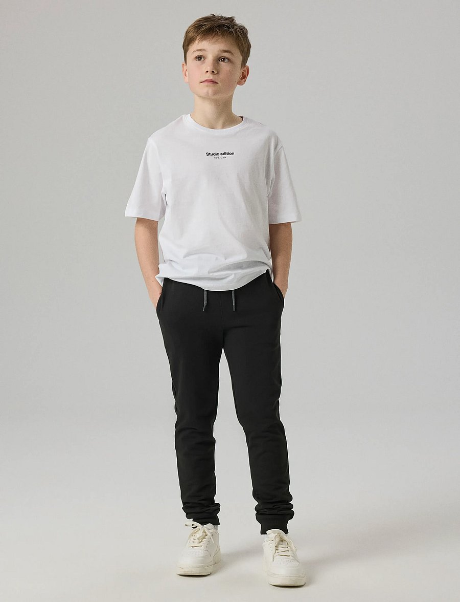name it - NKMSWEAT PANT BRU NOOS - jogginghosen - black - 4