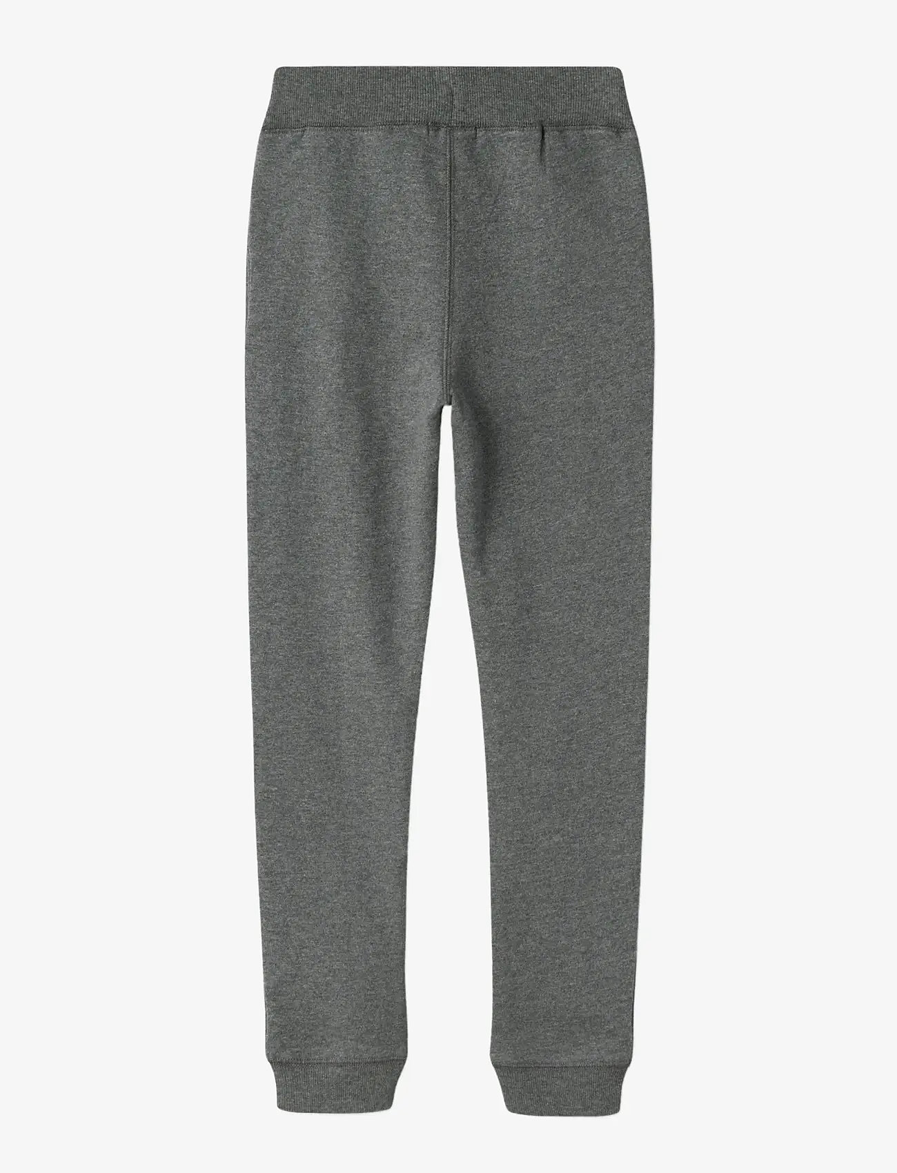 name it - NKMSWEAT PANT BRU NOOS - mjukisbyxor - dark grey melange - 1