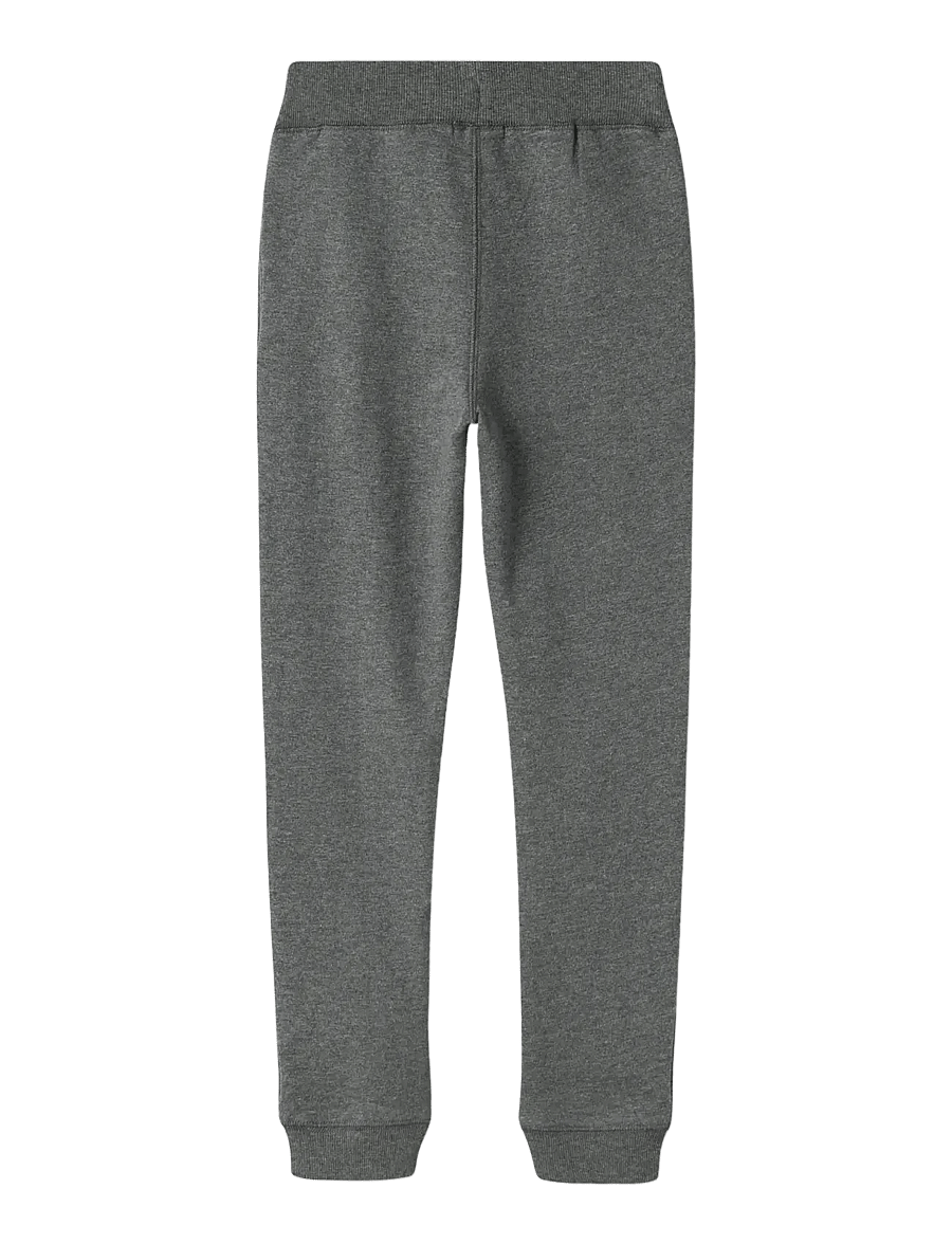 name it - NKMSWEAT PANT BRU NOOS - jogginghosen - dark grey melange - 1