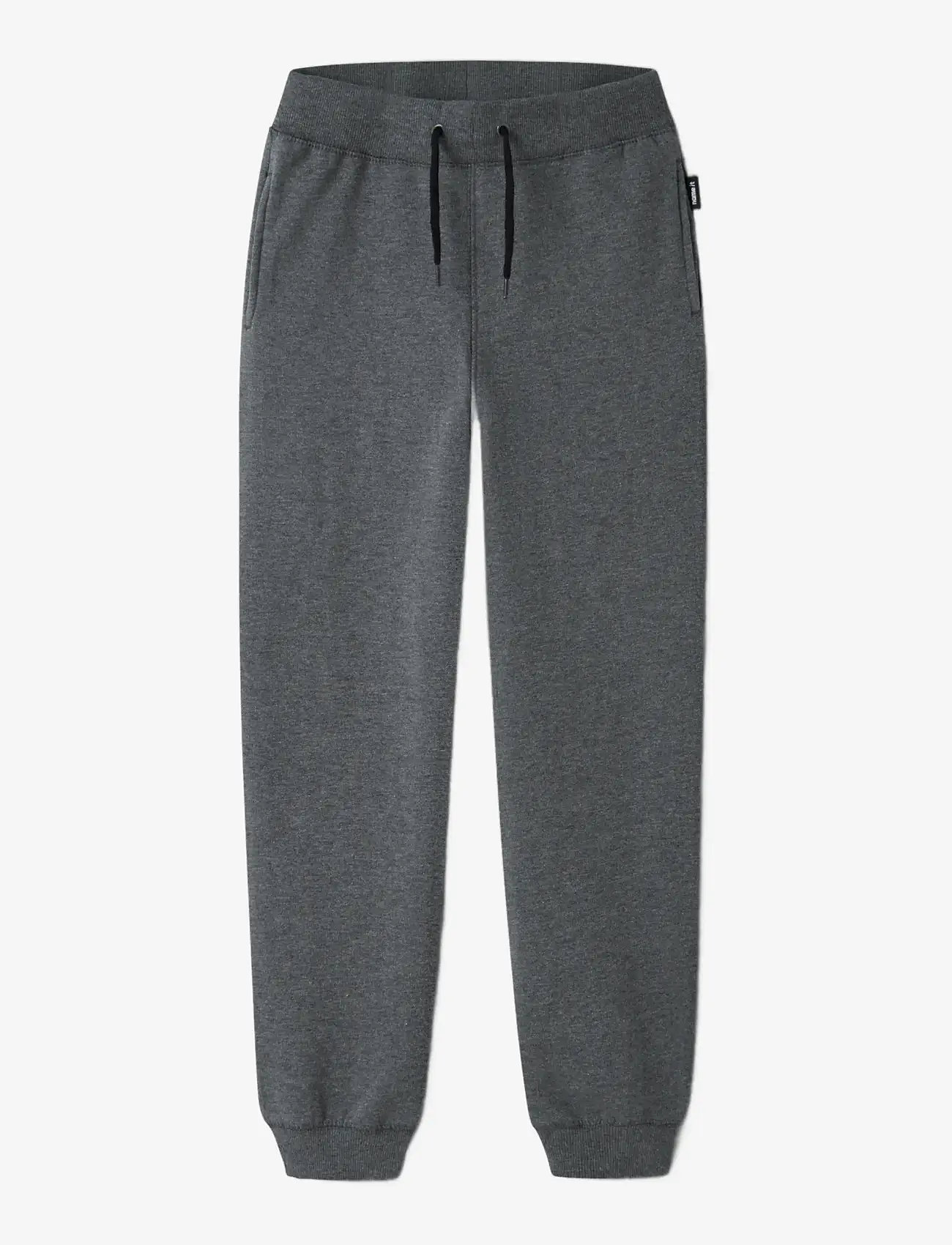 name it - NKMSWEAT PANT BRU NOOS - sweatpants - dark grey melange - 2