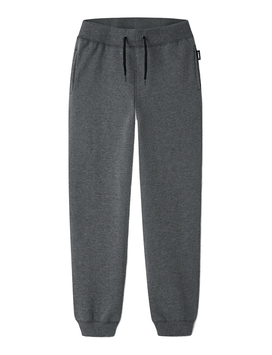 name it - NKMSWEAT PANT BRU NOOS - jogginghosen - dark grey melange - 2