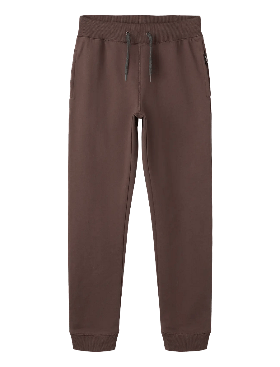 name it - NKMSWEAT PANT BRU NOOS - jogginghosen - french roast - 0