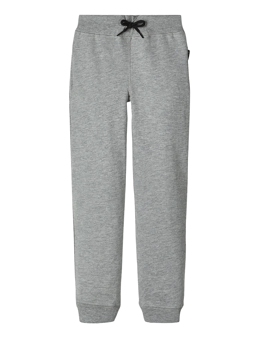 name it - NKMSWEAT PANT BRU NOOS - sporta bikses - grey melange - 1