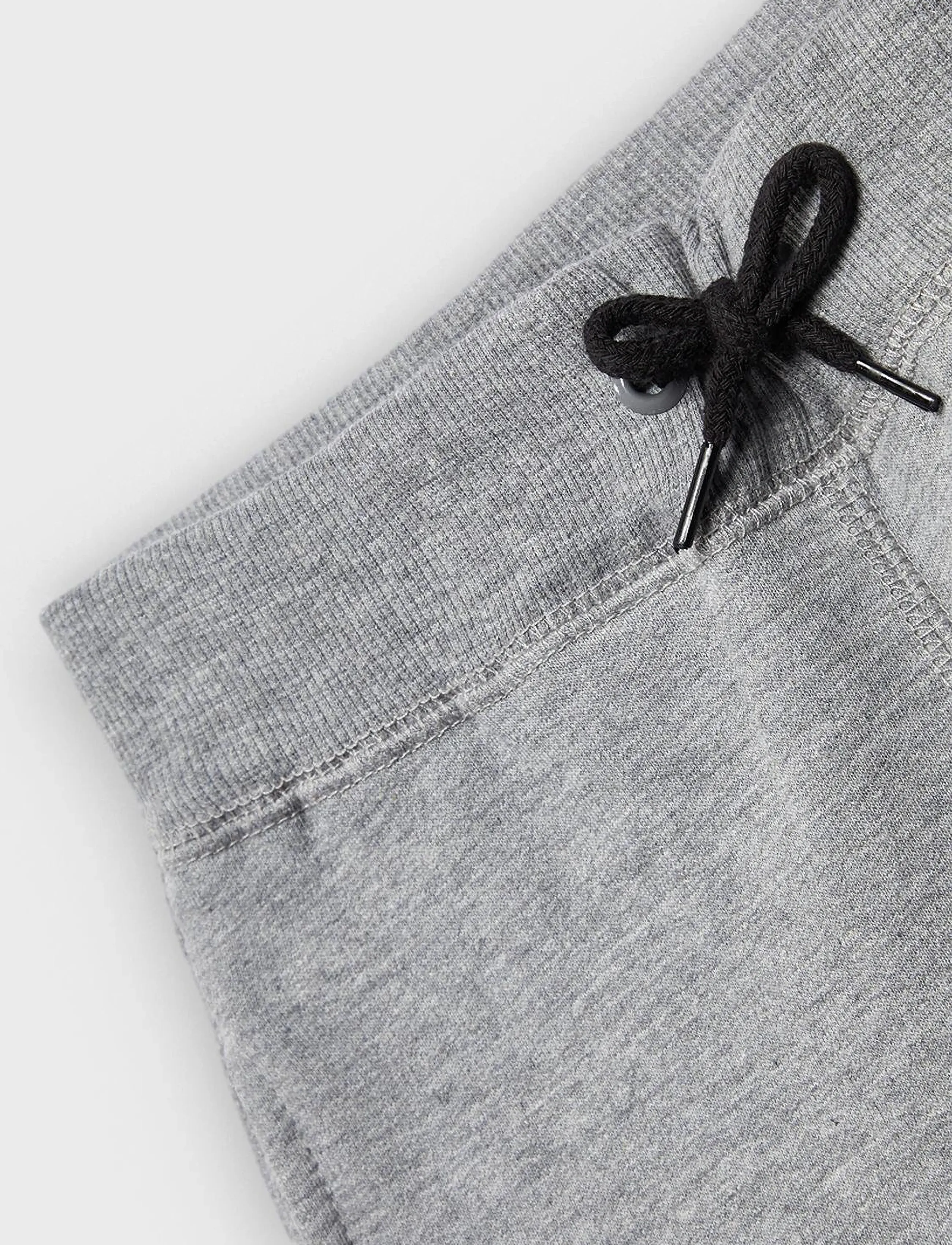 name it - NKMSWEAT PANT BRU NOOS - sporta bikses - grey melange - 4