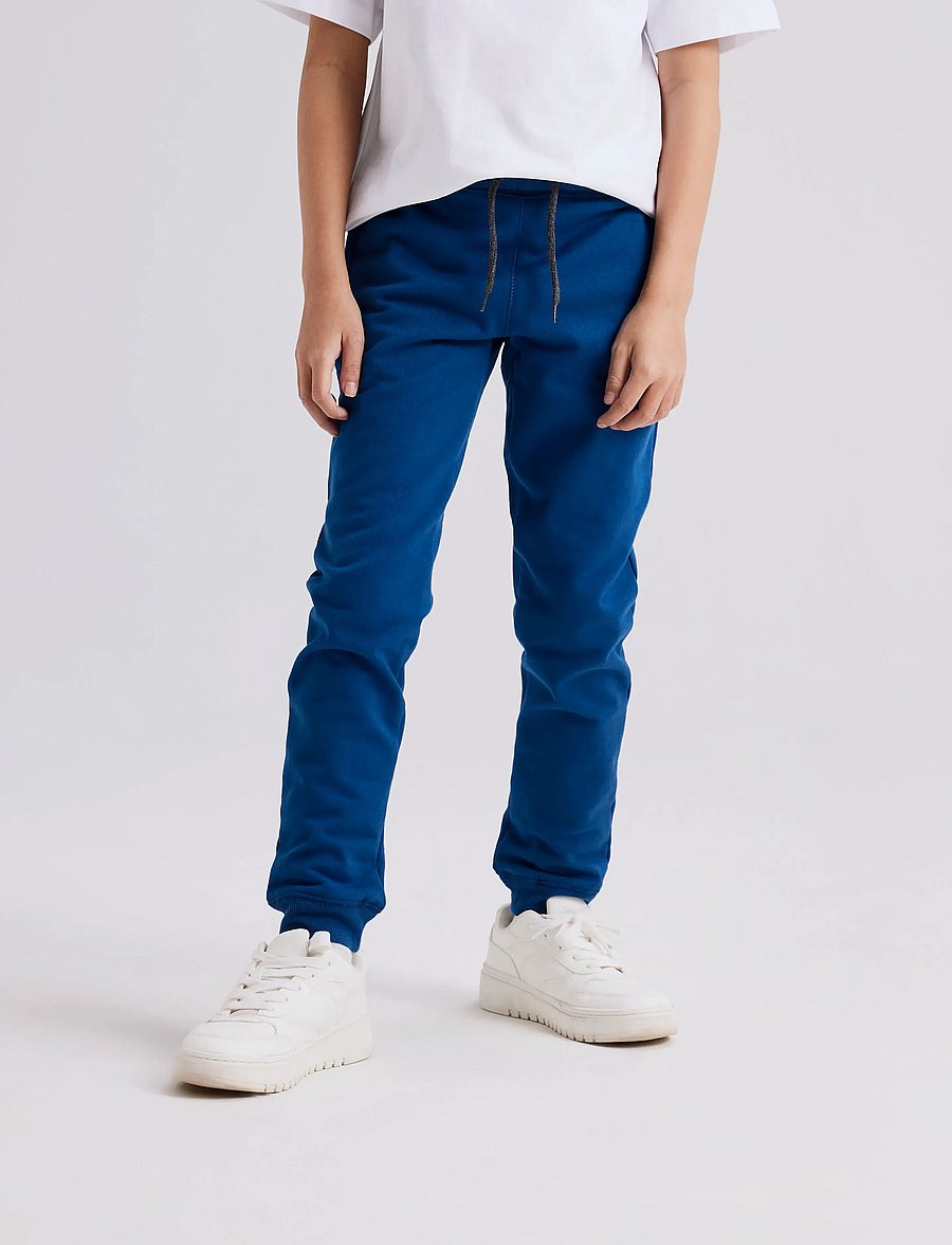 name it - NKMSWEAT PANT BRU NOOS - jogginghosen - set sail - 0