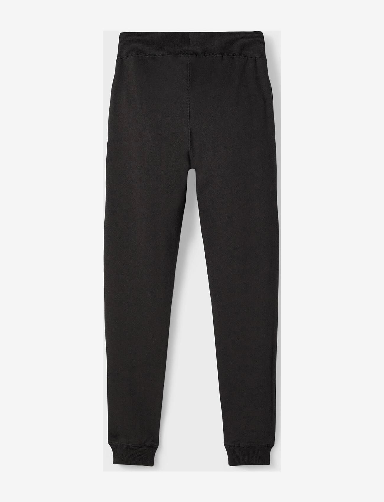 name it - NKMSWEAT PANT UNB NOOS - sweatpants - black - 2