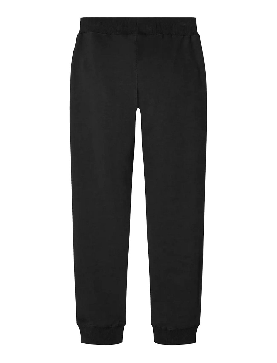 name it - NKMSWEAT PANT UNB NOOS - dressipüksid - black - 2