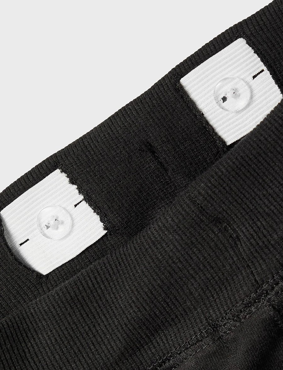 name it - NKMSWEAT PANT UNB NOOS - dressipüksid - black - 4