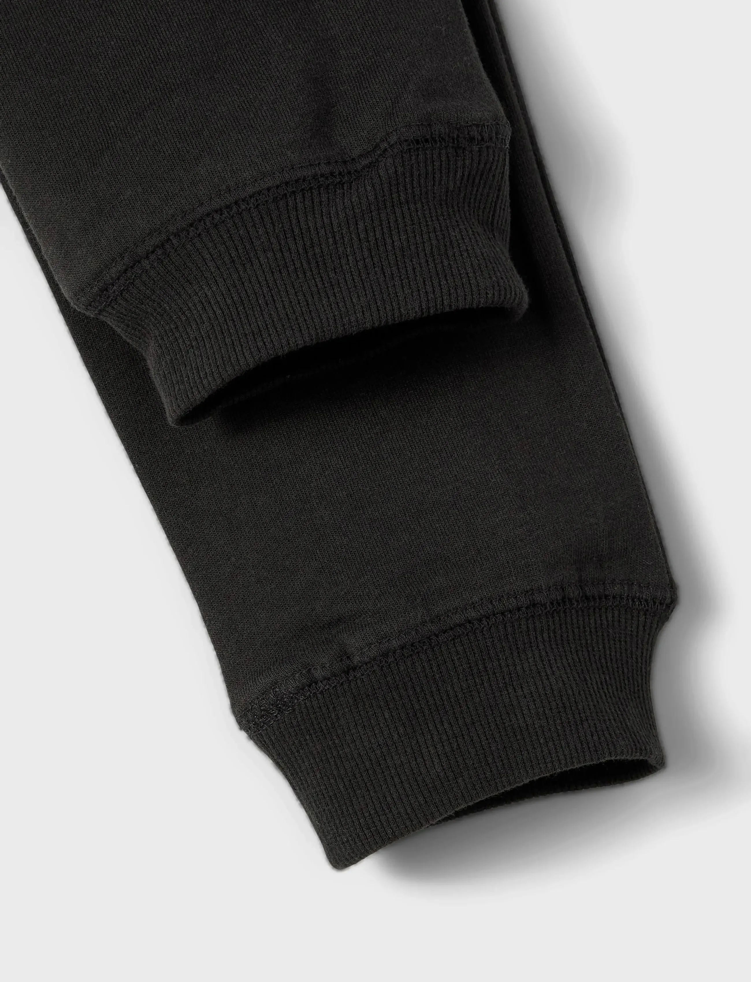 name it - NKMSWEAT PANT UNB NOOS - dressipüksid - black - 5