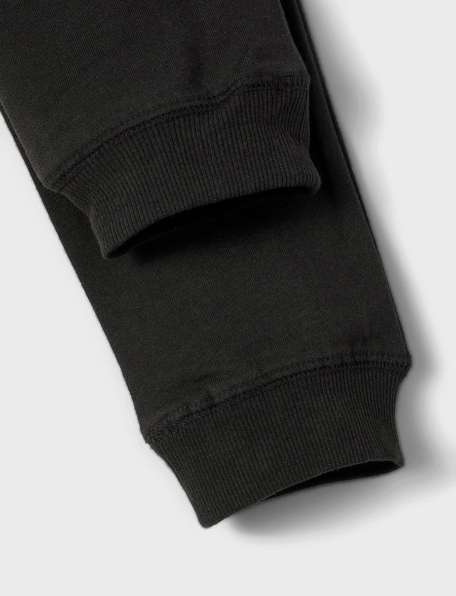 name it - NKMSWEAT PANT UNB NOOS - dressipüksid - black - 5